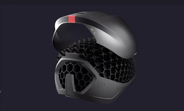 3D printed helmets